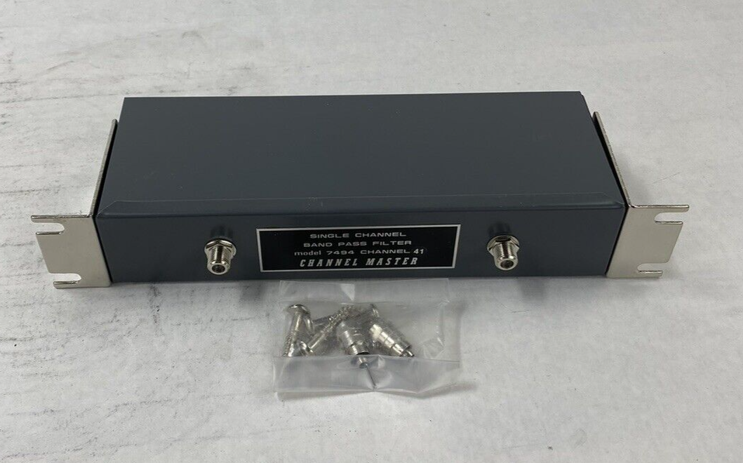 Channel Master MATV Systems Model 7494 Band Pass Filter UHF Band Channel 41