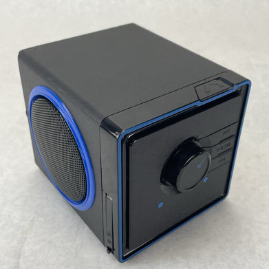 Gogroove Sonaverse BX Portable Speaker Black USB Rechargeable 3.5mm AUX 12W Max