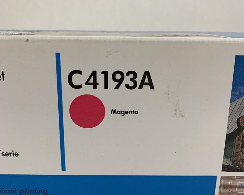 New Sealed OEM HP Laserjet C4193A MAGENTA Toner Cartridge LaserJet 4500 4550