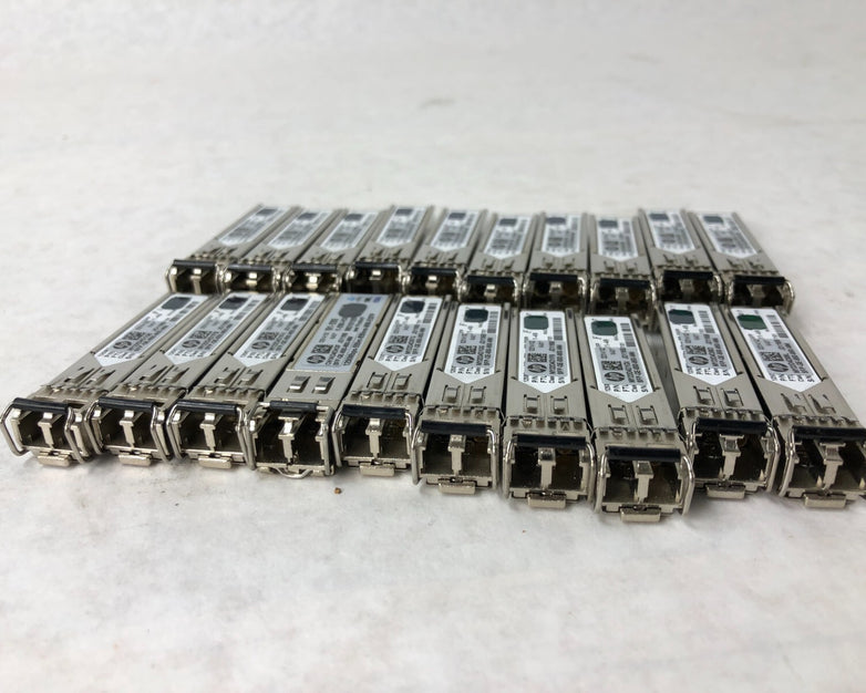 Lot of 20 HP JD118B SFP-GE-550-850-MM MY22D4D1GW Transceiver Module