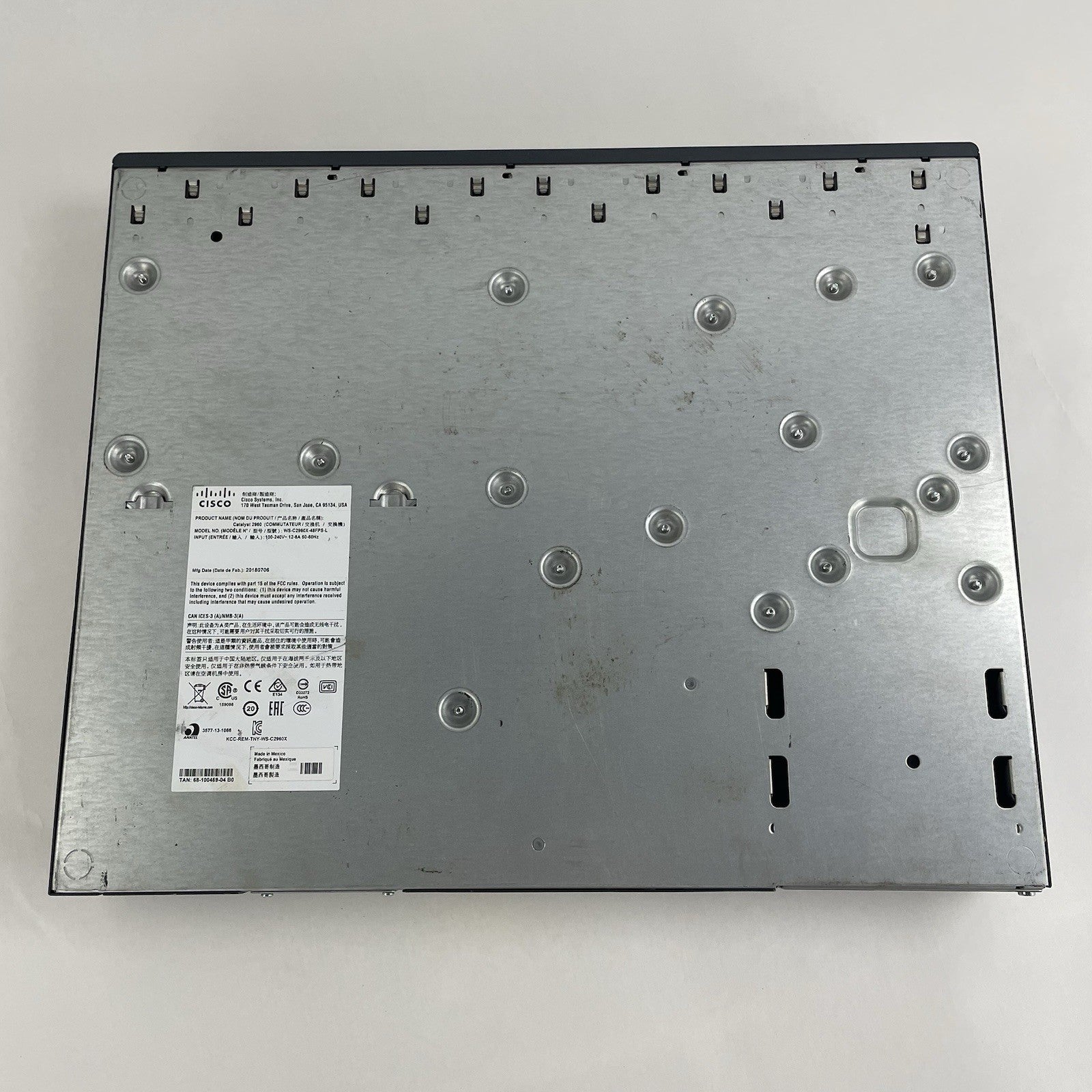 Cisco WS-C2960x-48FPS-L V07 48 Port Ethernet Switch Tested and Reset12