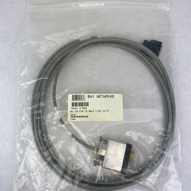 Bay Networks 7932 Male DTE to Smart Serial V.35 Cable Grey 15' (Lot of 5)
