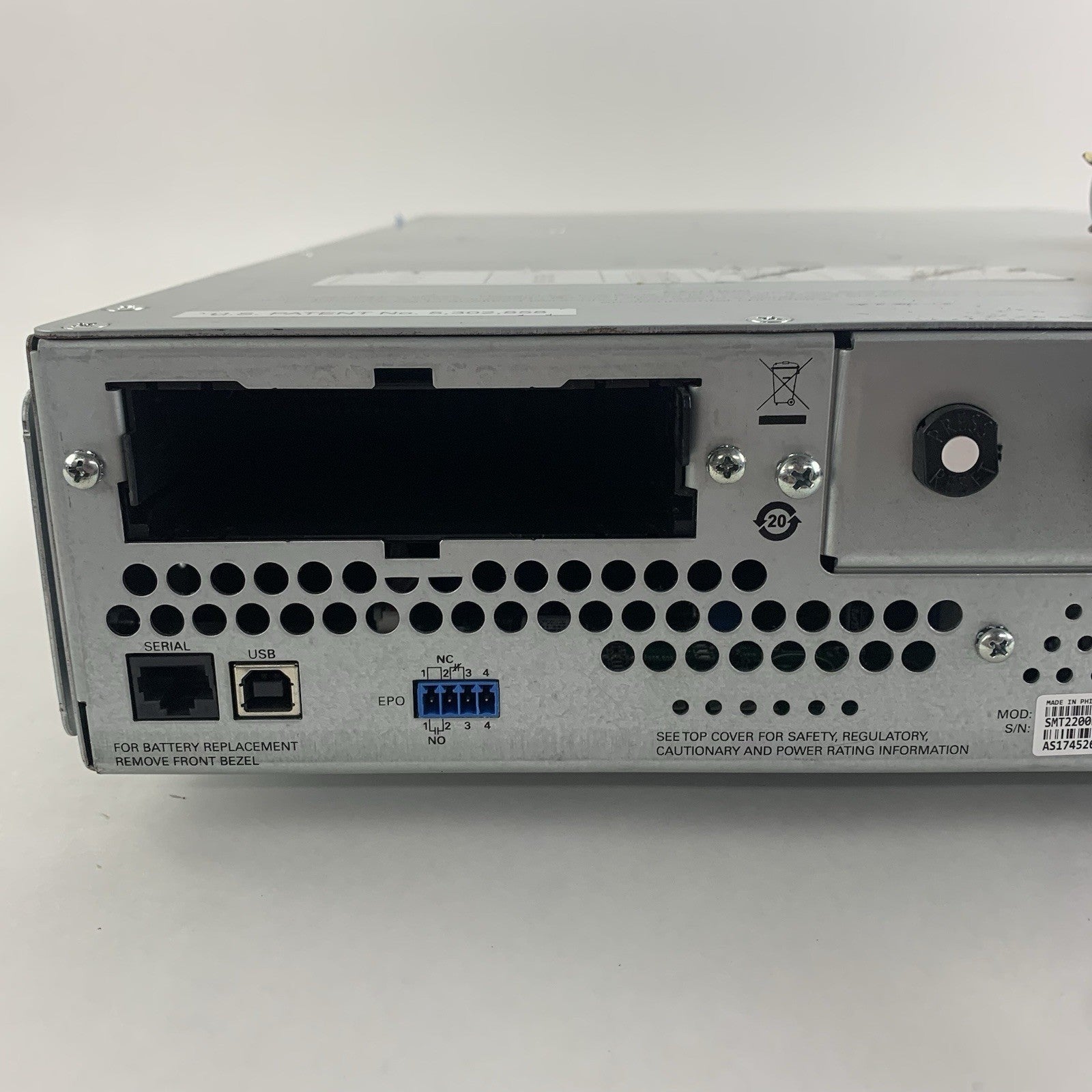 APC SMT2200RM2U Smart-UPS 2200VA Power Backup Tested No Face Plate No Batteries8