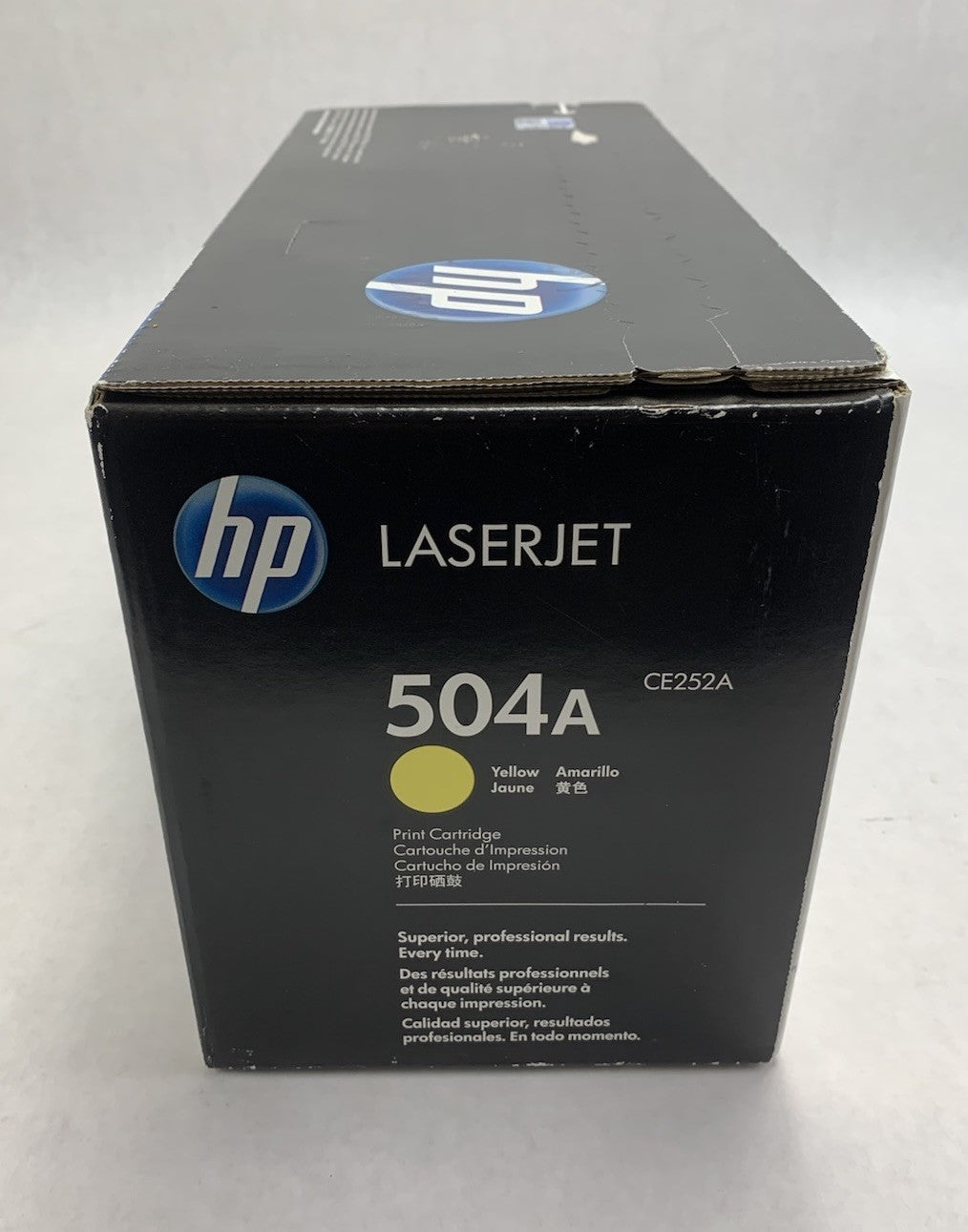 HP Laserjet 504A CE252A Yellow Print Cartridge Exp: Jul 20173