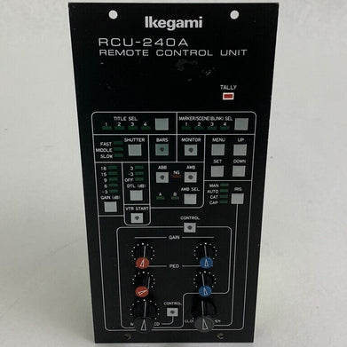 Ikegami RCU-240A Remote Control Unit
