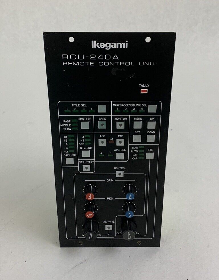 Ikegami RCU-240A Remote Control Unit