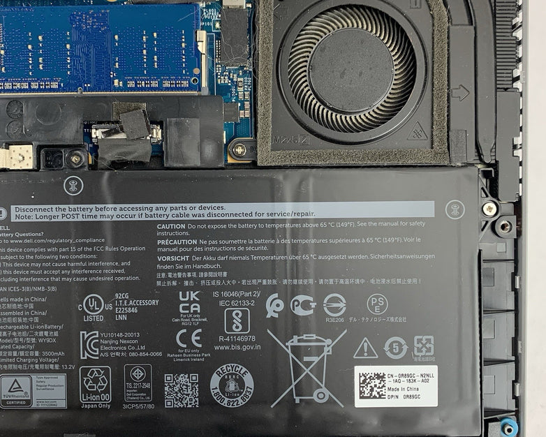 Dell Latitude 5420 14" Laptop i7-1165G7 2.8 GHz 8 GB Ram No OS/SSD/AC Bad Port