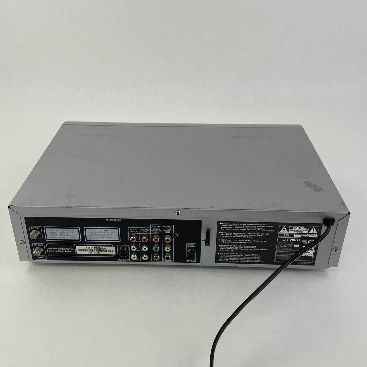 Go Video  DV1130 VHS 4-Head No Remote - VHS/DVD Tested6
