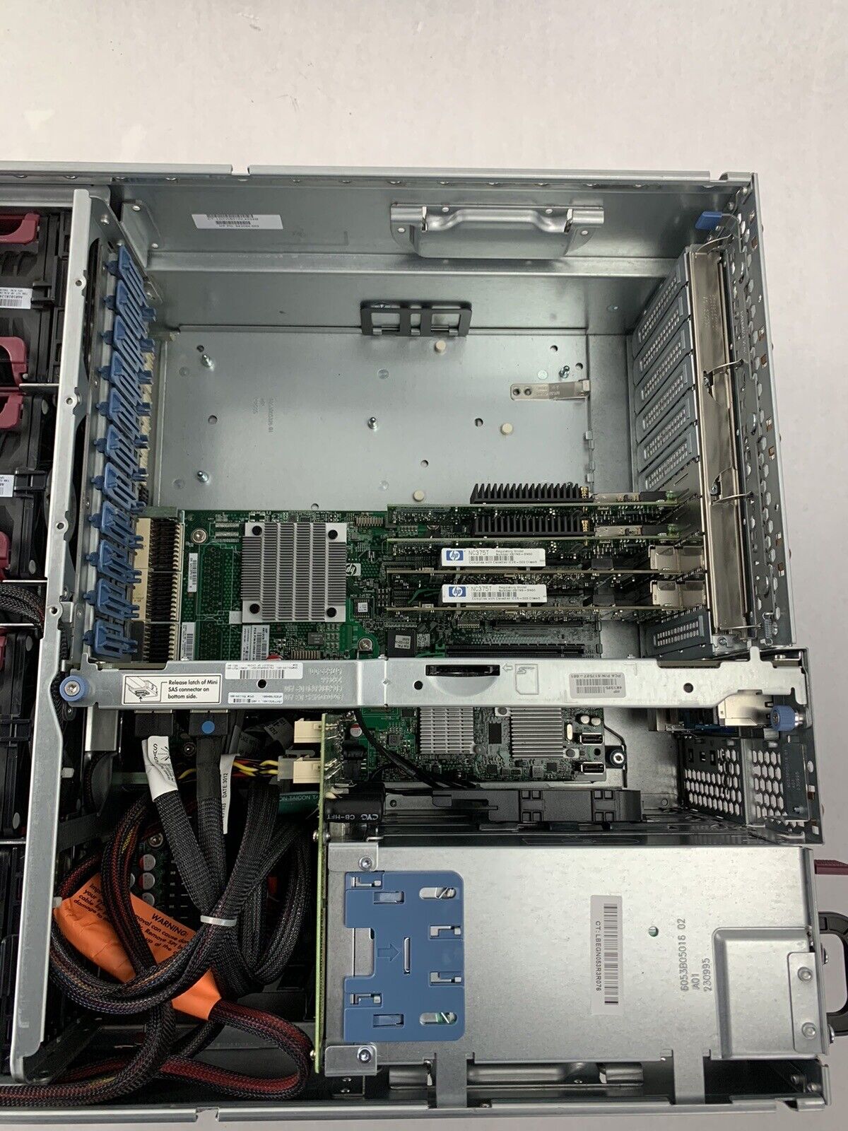 HP Proliant DL580 G7 2x Xeon E7-8867L 2.13 GHz 96 GB RAM No OS NO HDD