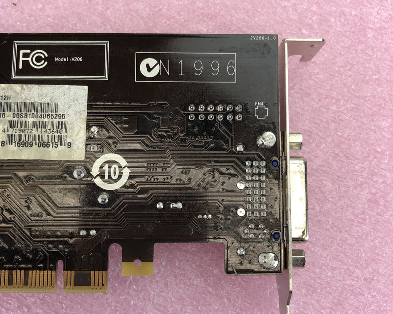 MSI NVIDIA GeForce N8400GS -D512H PCI Express Video Graphics Card DVI M V206 GPU