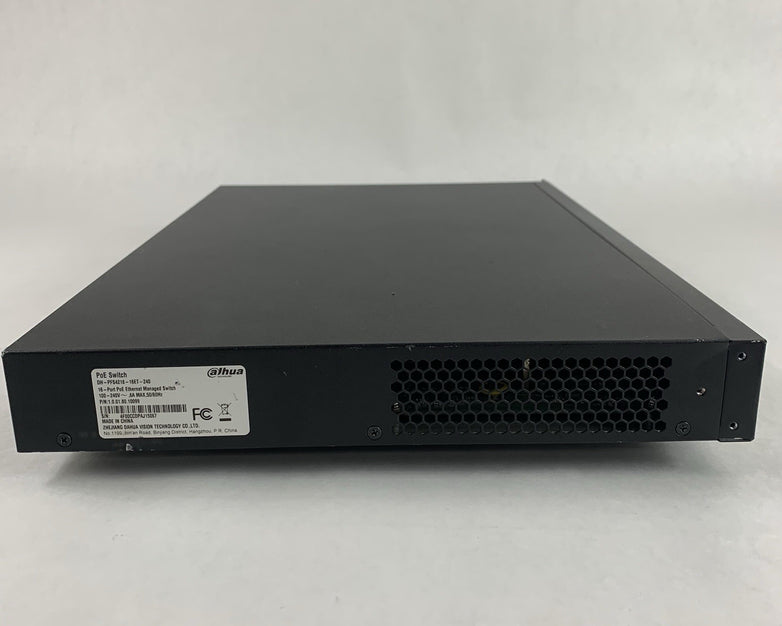 Dahua DH-PFS4218-16ET-240 16-Port PoE Ethernet Managed Switch Tested Reset