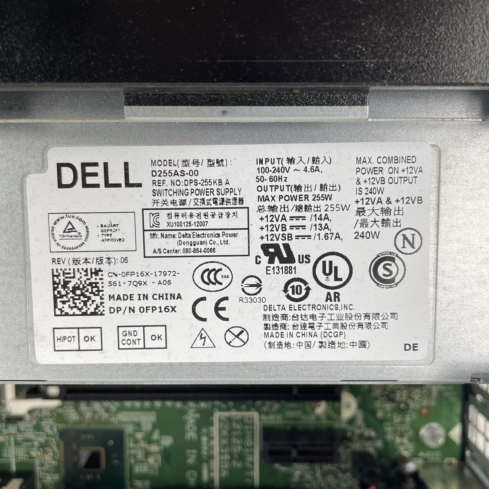 Dell Optiplex 3020 SFF Intel Pentium G3250 3.20 GHz 4 GB RAM No HDD/OS - Scratch11