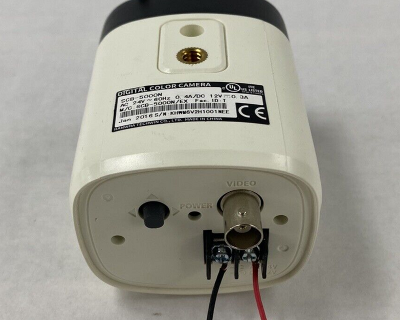Samsung SCB-5000N Digital Color Camera For Parts or Repair