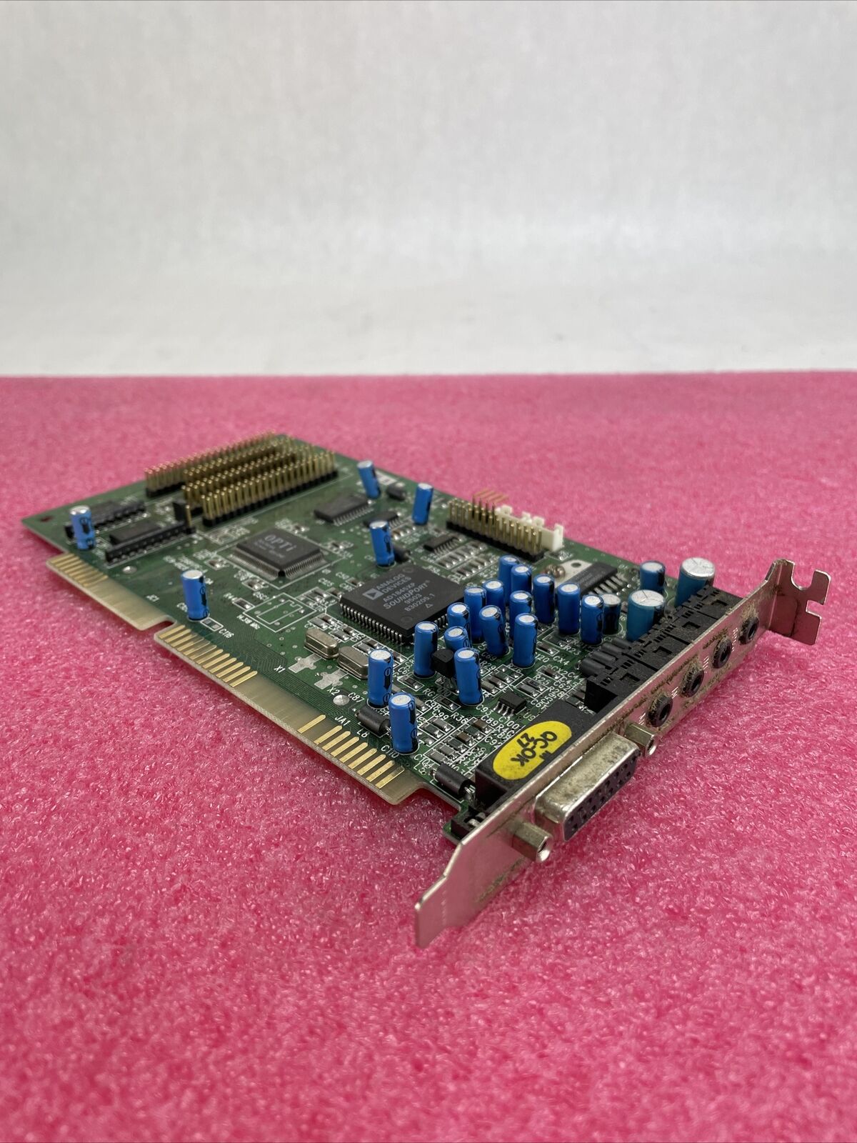 Analog Devices AD1845XP OPTI 7268VPE-A 929-0128 ISA Audio Card