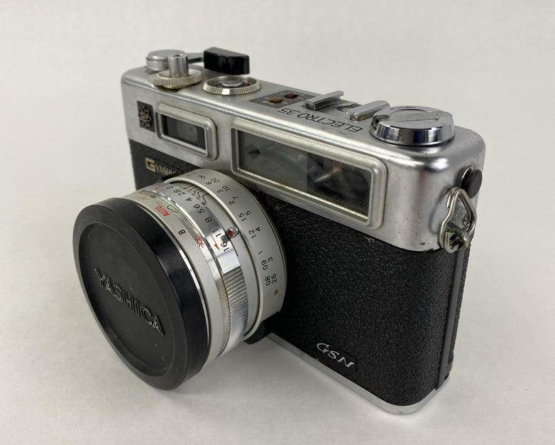 Yashica GSN Electro 35 w/ Yashinon DX 1:1.7 f=45mm Lens - Untested No Film parts