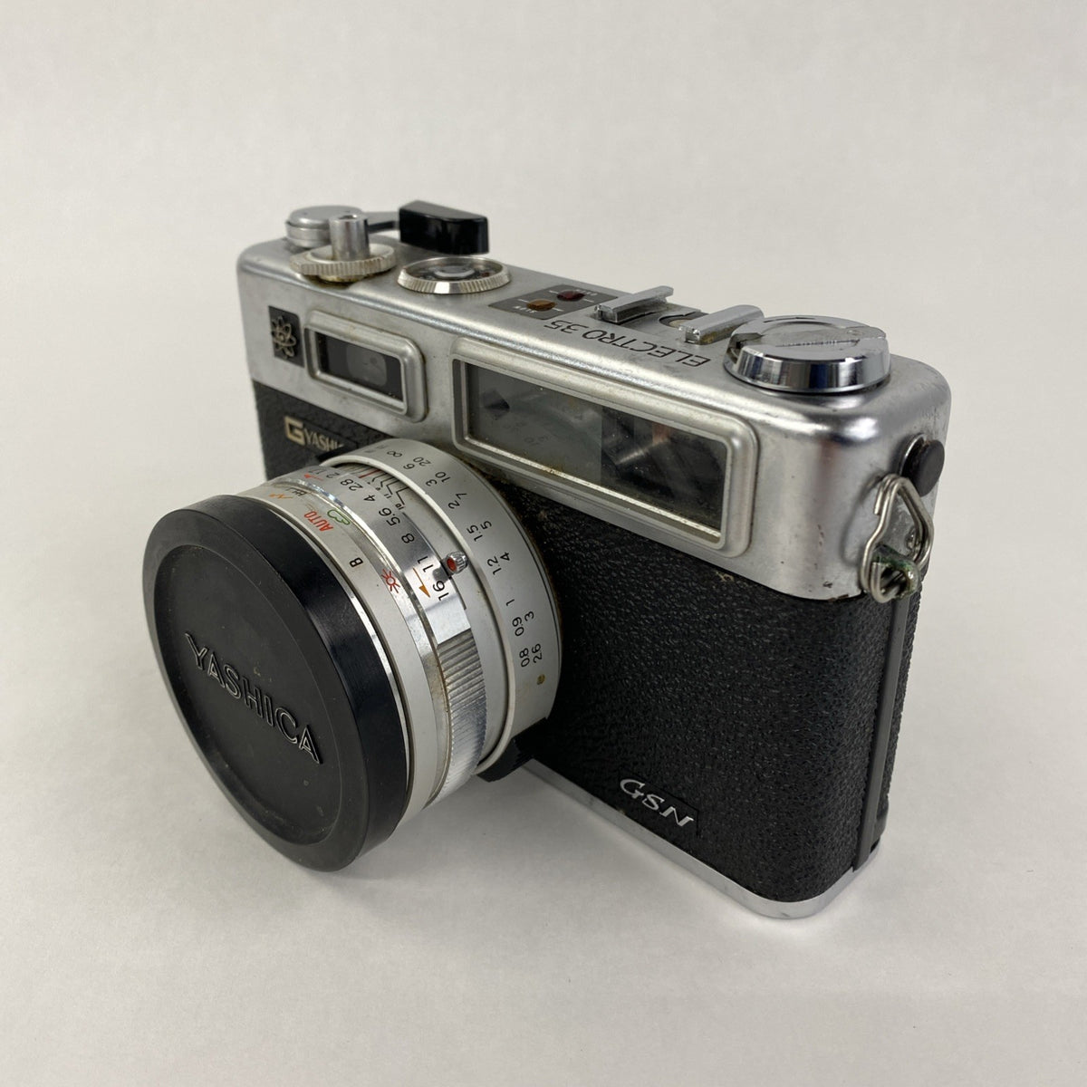 Yashica GSN Electro 35 w/ Yashinon DX 1:1.7 f=45mm Lens - Untested No Film parts0