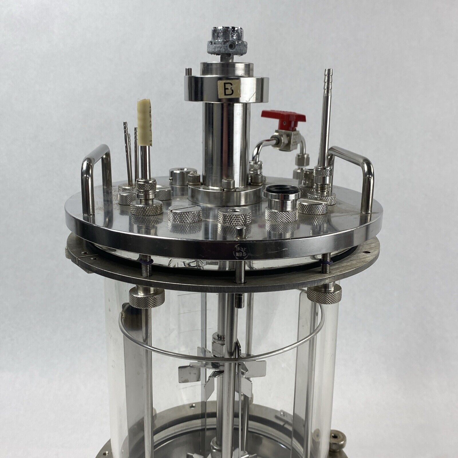 New Brunswick Scientific Q552700 5L Liter Glass Vessel Fermentor Bioreactor