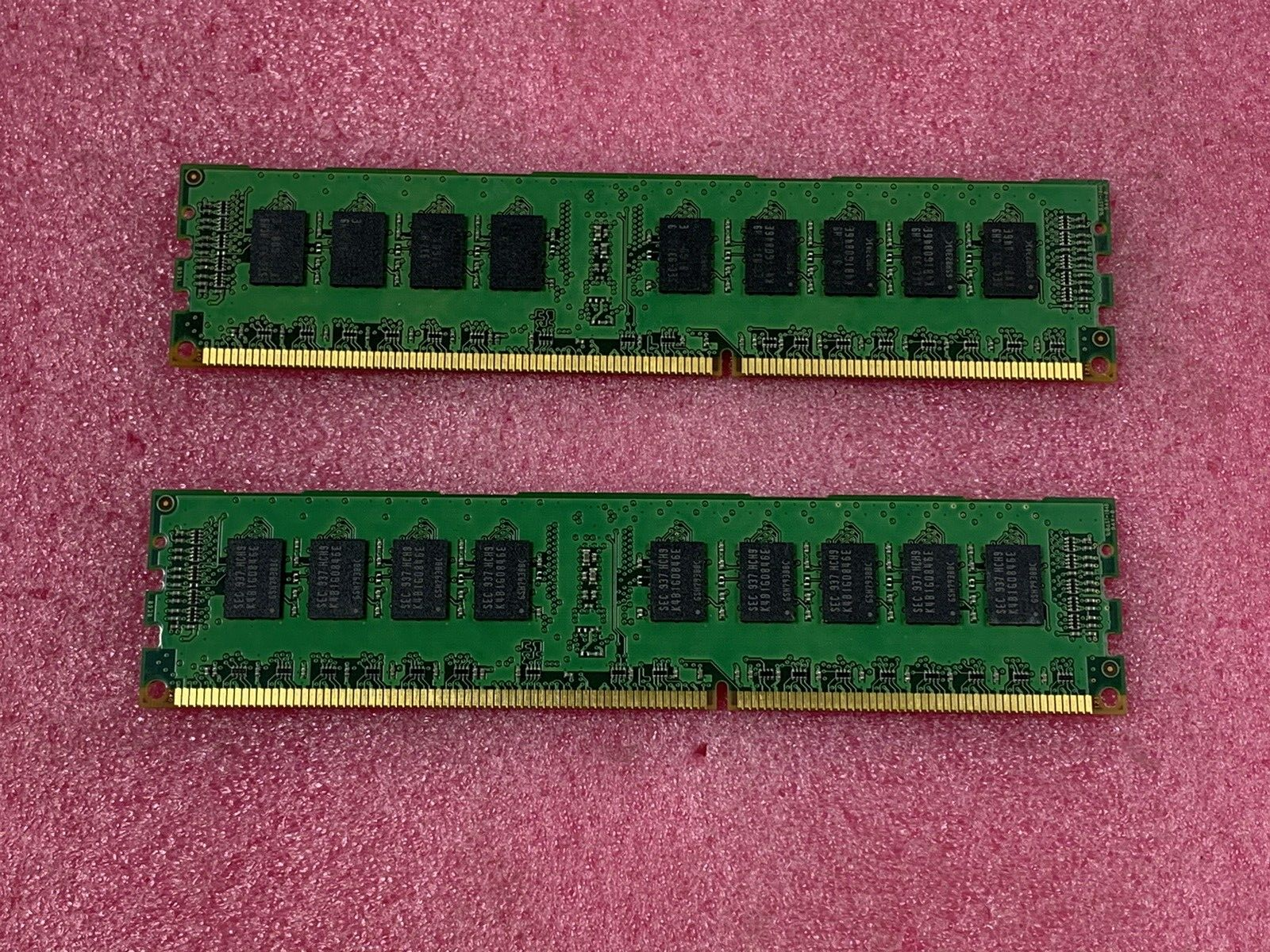 Samsung 4GB Kit 2x4GB 2Rx8 PC3-10600R-09-10-B0-D2 Server Ram M393B5673EH1