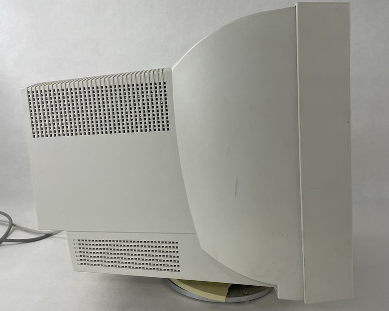 KDS 17" CRT Retro Gaming Monitor XF-70 Xflat Korea Data Systems Broken Stand