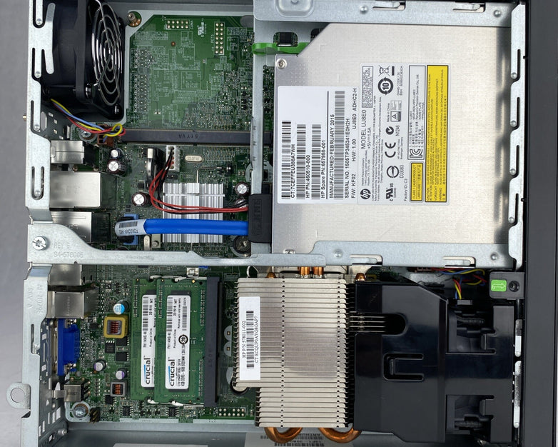 HP EliteDesk 800 G1 USDT Intel Core i5-4590s 3.0GHz 8GB RAM DVDRW No AC HDD OS