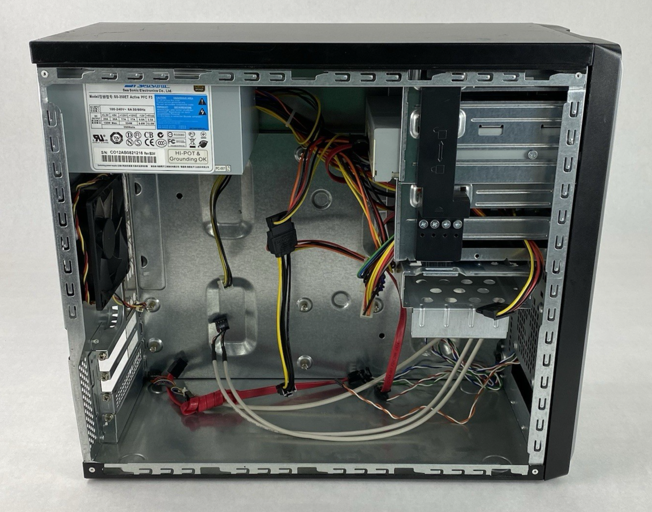 Unbranded MicroATX Computer Case with 350W Power Supply