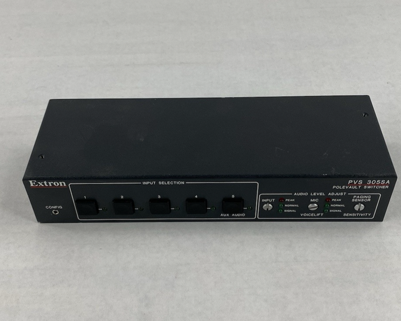 Extron PVS 305SA Polevault Switcher No AC Adapter Untested