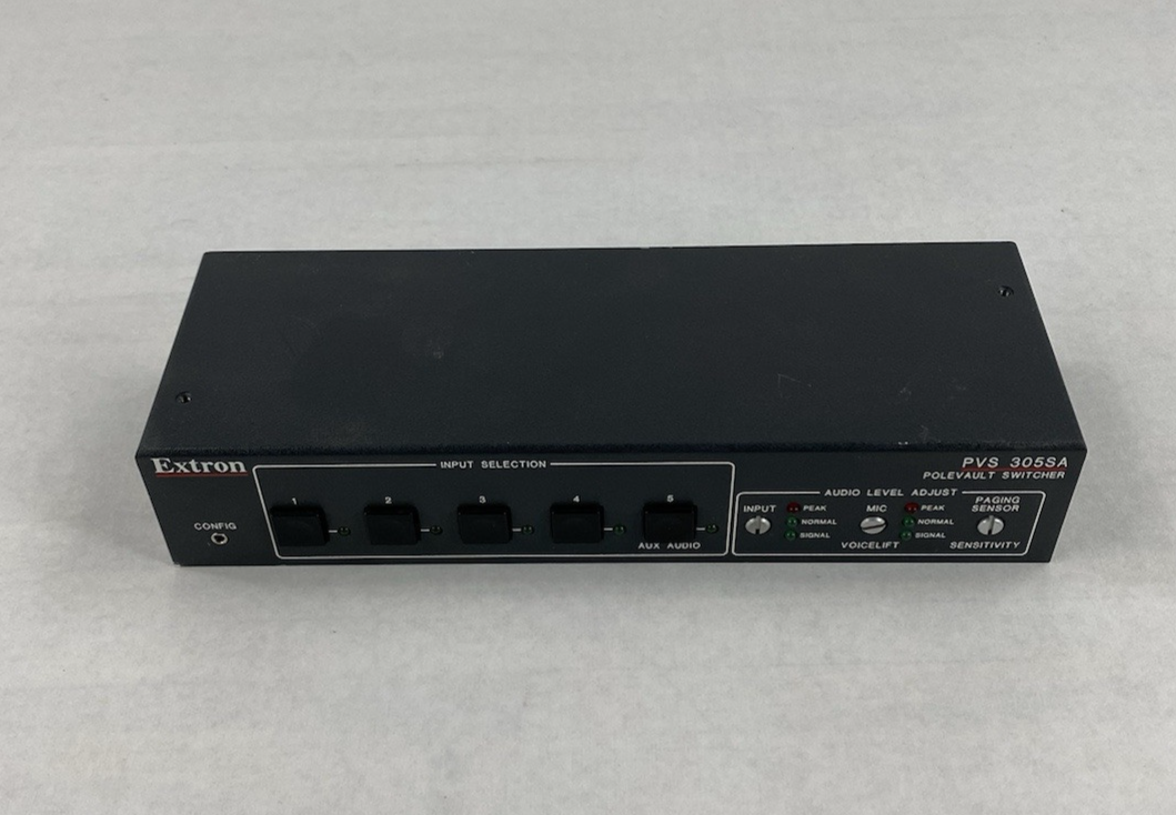 Extron PVS 305SA Polevault Switcher No AC Adapter Untested