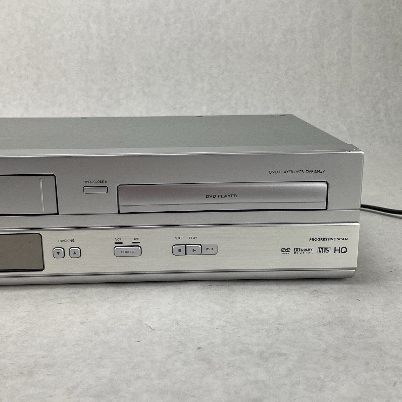 Philips DVP3345V/17 DVD VCR VHS Combo Recorder Player No Remote Tested Working3