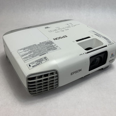 Epson PowerLite W29 H690A LCD Lamp Projector 2724 Lamp Hours - No Remote