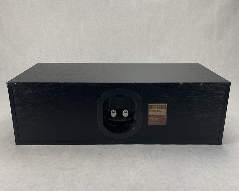 Klipsch Reference IV RC52 Center Speaker Black Dual 5.25" Tested Missing Grill