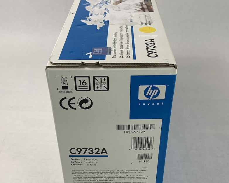 HP C9732A Yellow Toner Cartridge For HP LaserJet 5500 5550 Exp. 2009