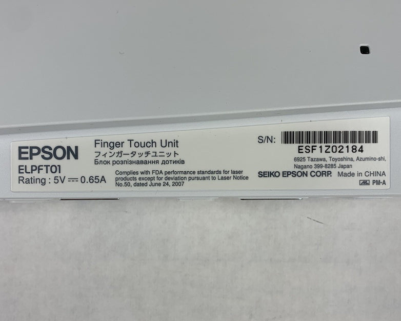 Epson ELPFT01 Finger Touch Unit