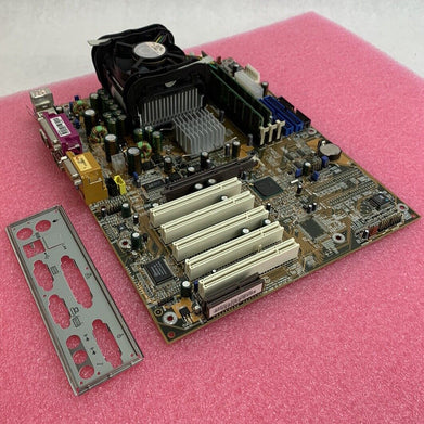 DFI NB72-SC Motherboard Intel Pentium 4 1.6GHz 384MB RAM w/Shield
