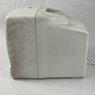 RCA 9” E09344 White CRT Tube TV No Remote Power Tested