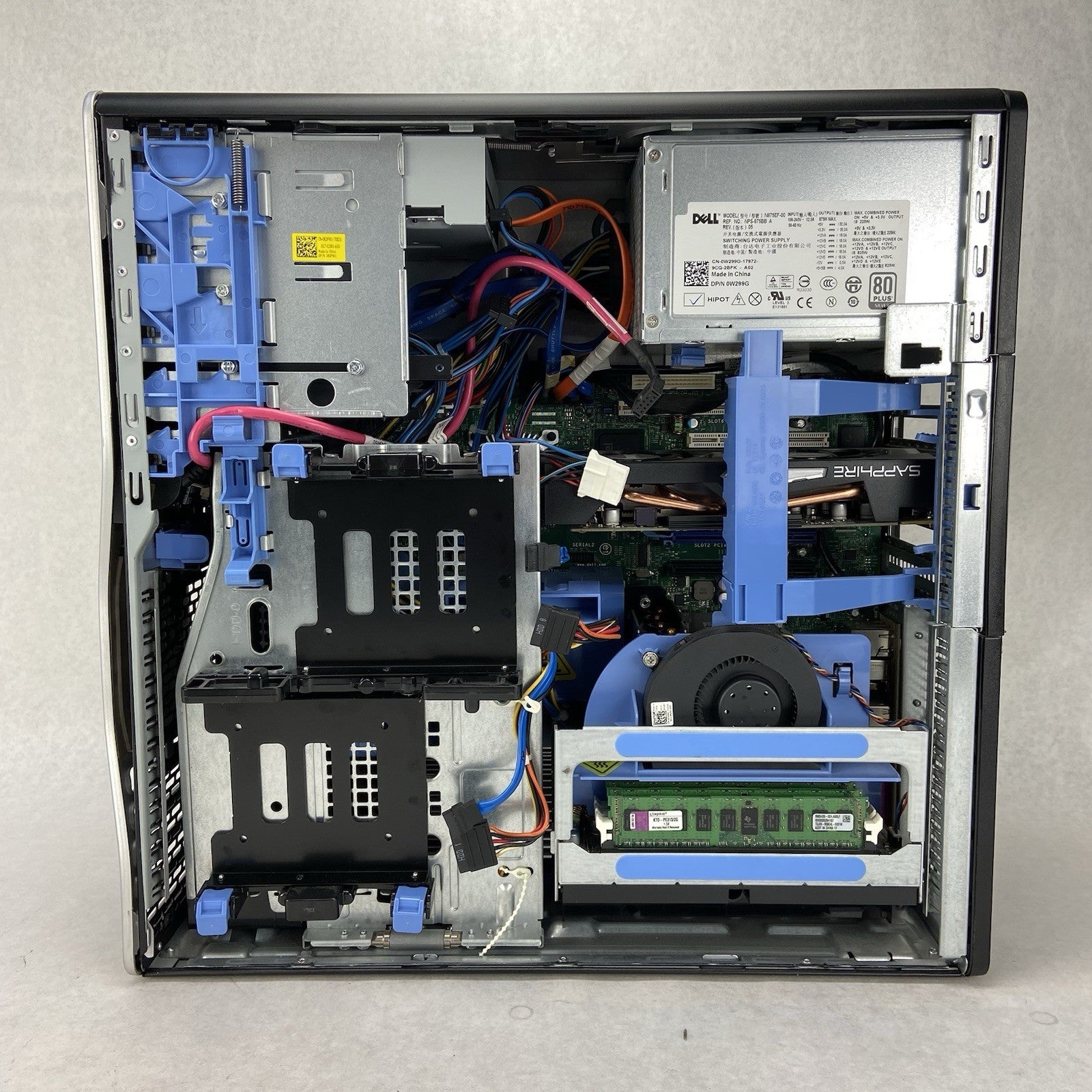 Dell Precision T5000 MT Intel Xeon E5504 2GHz 12GB RAM No HDD\OS R9 270X 4GB9