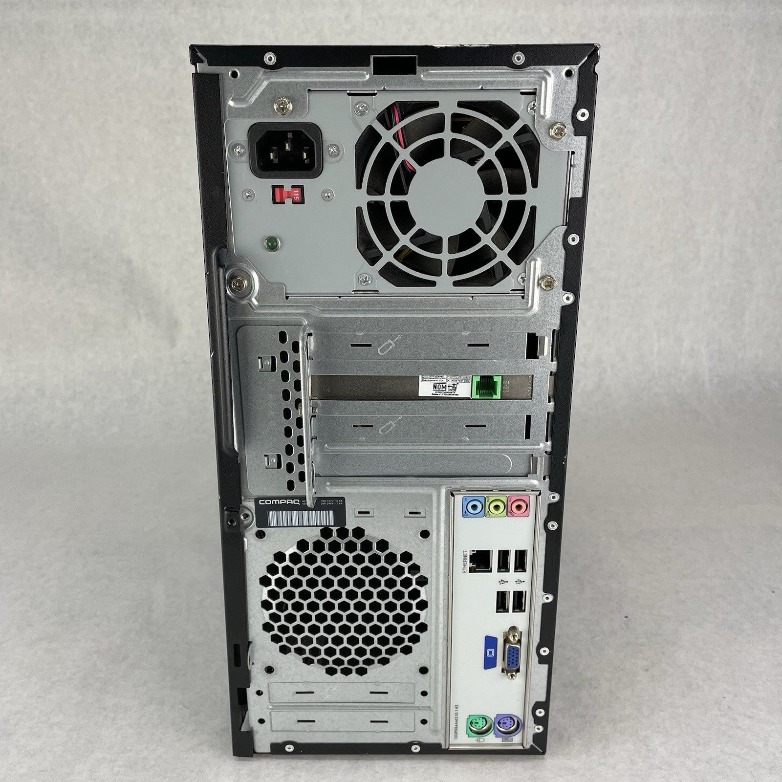 Compaq Presario SR5000 AMD Sempron 3600 2 GHz 1 GB Ram DVD-RW No HDD No OS