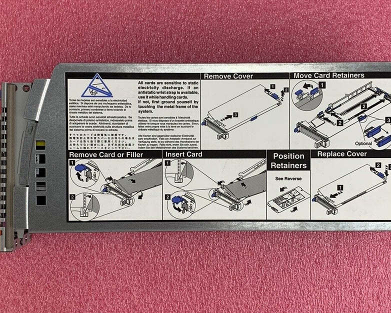 IBM 42R4008 PCI-E PCI-X Blind Swap Double Wide Cassette