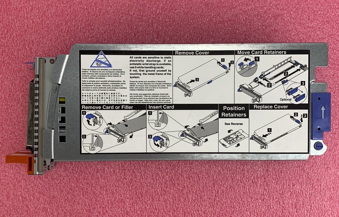 IBM 42R4008 PCI-E PCI-X Blind Swap Double Wide Cassette