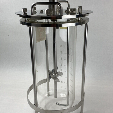Sartorius 8L Liter Glass Vessel Bioreactor G-5215