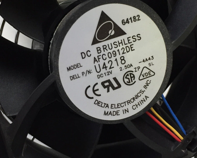 Server Fan Dell U4218 Delta Electronics AFC0912DE DC12v 2.50A