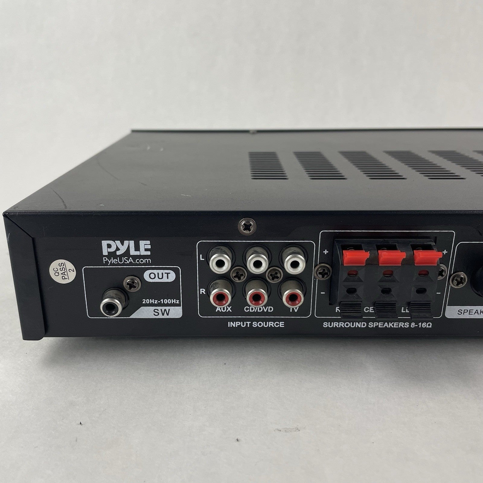Pyle Home Amplifier Receiver 200W Digital AUX FM Antenna PDA7BU For Parts6
