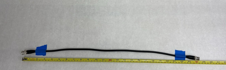 BNC Male to BNC Male RG59/U Coaxial Cable 75 OHM 24" - Open Box - Set of 8