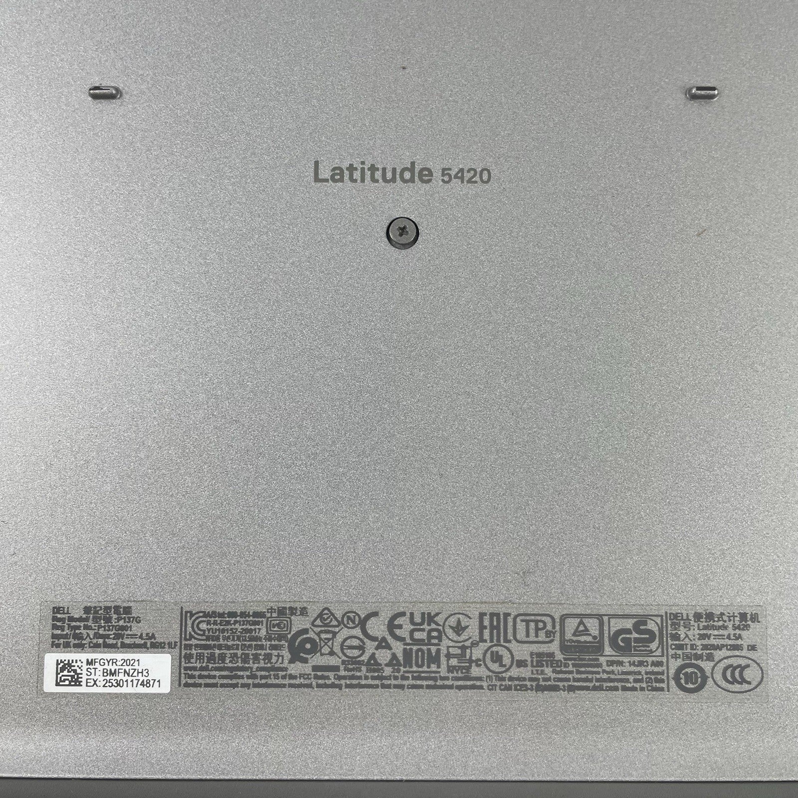 Dell Latitude 5420 14" i5-1145G7 2.60 GHz 8 GB RAM No SSD/OS/AC - Edge16
