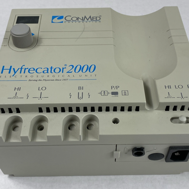 ConMed Hyfrecator 2000 ESU High Frequency Surgical Unit - Parts or Repair