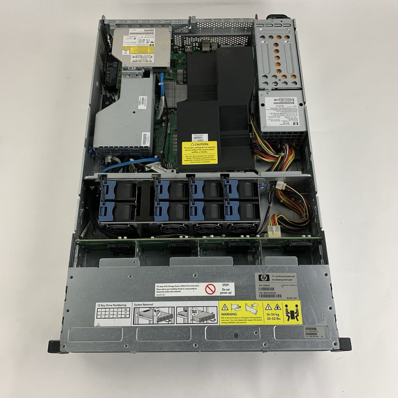HP StorageWorks P4500 G2 Server 1x Xeon E5520 2.26GHz 4GB RAM No HDD/OS12