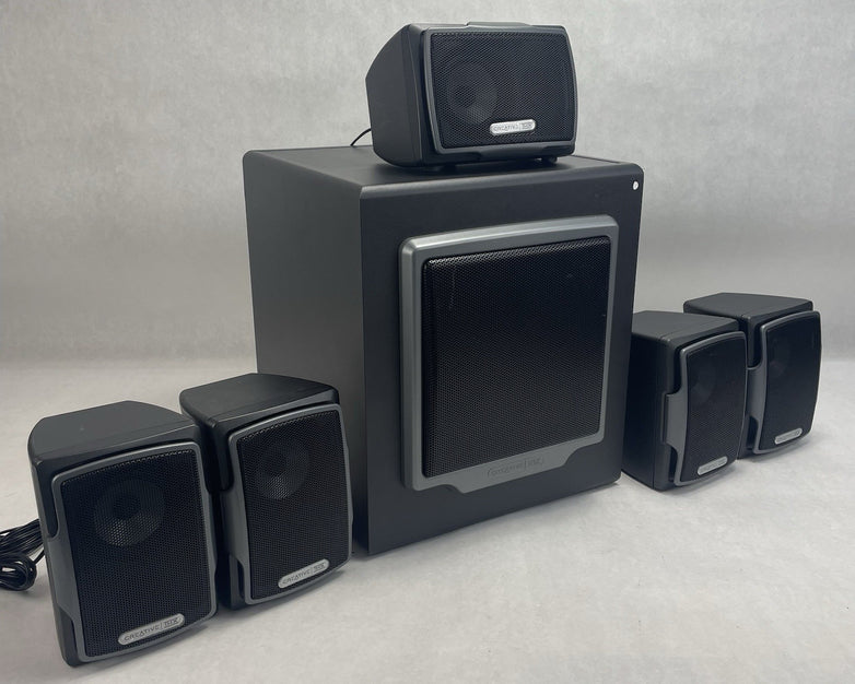 Creative GigaWorks G550W 5.1  THX Computer Speakers 310W Tested
