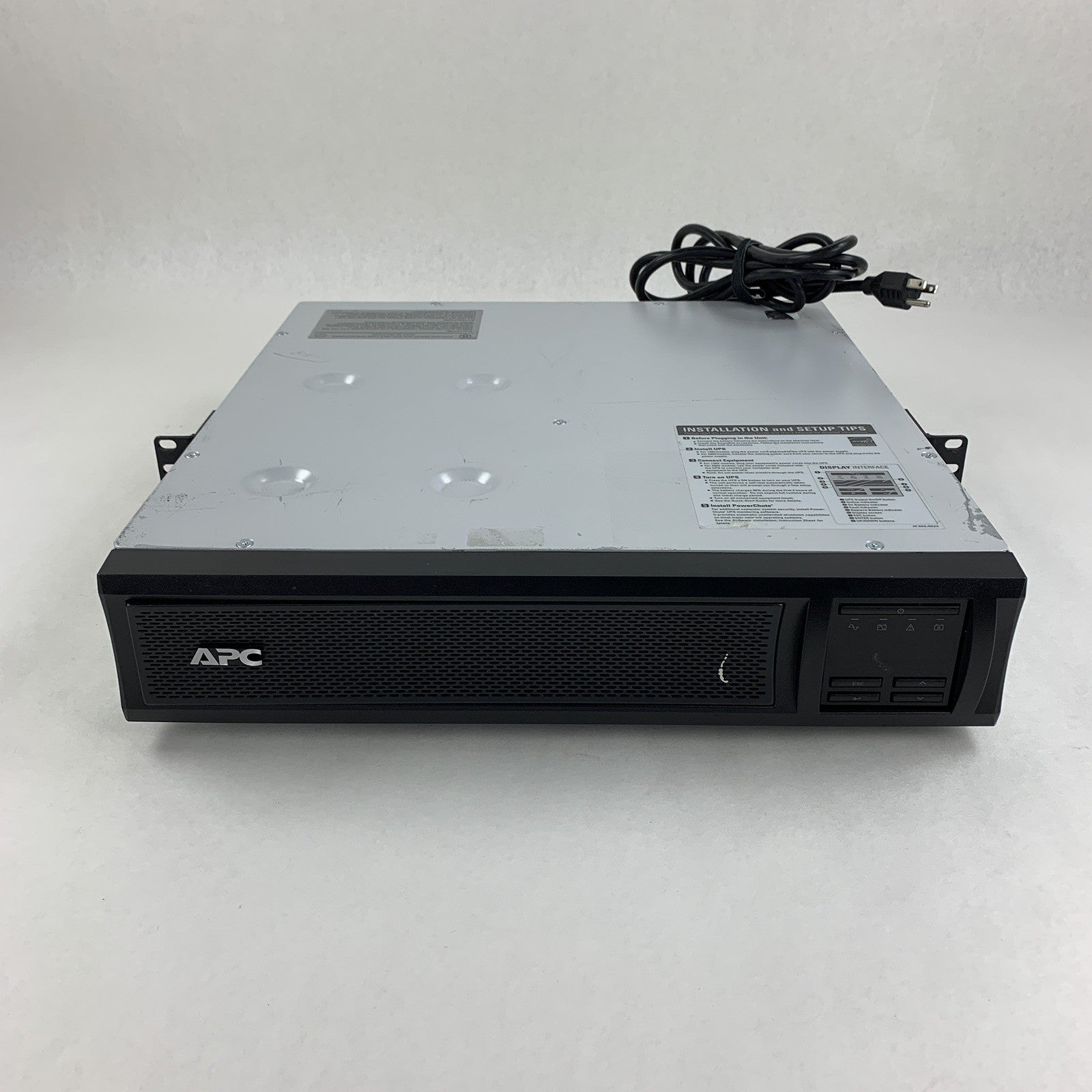 APC SMT1000RM2U Smart UPS Back Up Tested  No Batteries