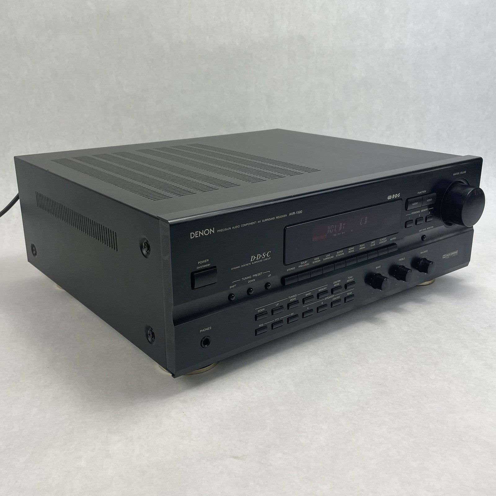 Denon AVR-150 Receiver Precision Audio Component/AV Surround  No Remote