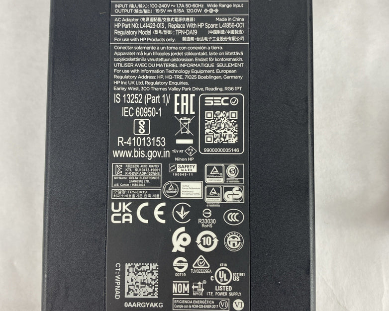 HP TPN-DA19 120W Blue Tip AC Adapter 19.5V Lot of 6