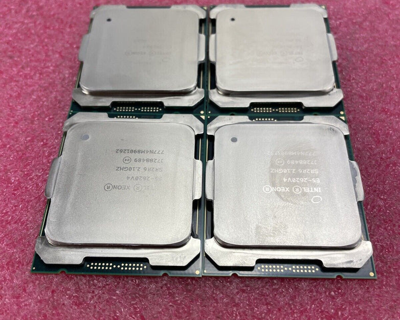 Intel Xeon E5-2620 v4 2.1GHz 8-Core Processor CPU LGA2011 SR2R6 Lot of 4
